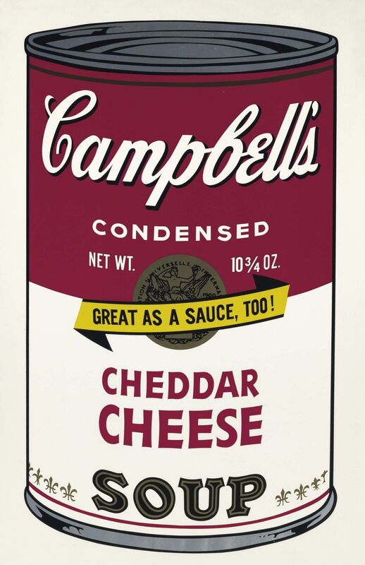 Andy Warhol, ‘Cheddar Cheese, from Campbell's Soup II’, 1969, Print, Screenprint in colors on wove paper, Christie's