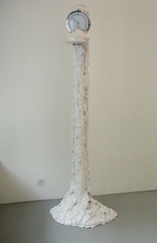Christoph Rütimann, ‘2 Kilogramm 765 Gramm in Gips’, 2005, Sculpture, Balance, gypsum, Mai 36 Galerie