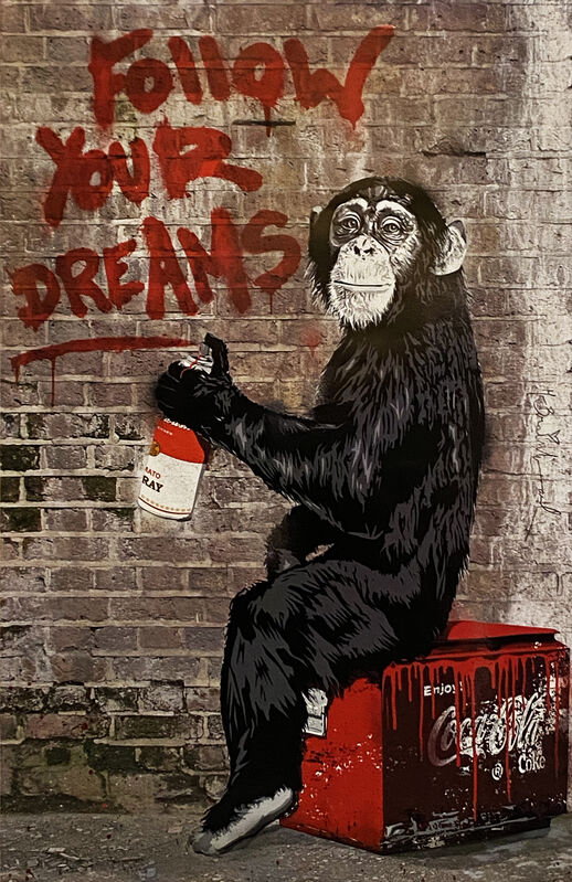 Mr. Brainwash, ‘'Follow Your Dreams'’, 2012, Print, Offset lithograph on satin poster paper., Signari Gallery