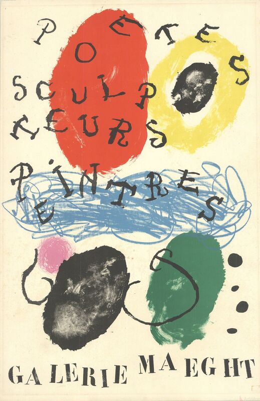 Joan Miró, ‘Poets, Sculptors, Painters’, 1960, Ephemera or Merchandise, Stone Lithograph, ArtWise