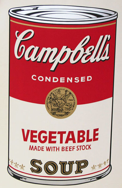 Andy Warhol, ‘Campbell's Soup I, II.48 Vegetable Made with Beef Stock’, 1968, Print, Color screenprint, Elizabeth Clement Fine Art