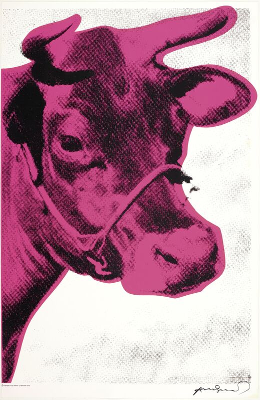 Andy Warhol, ‘Cow’, 1976, Print, Colour offset lithograph, Koller Auctions