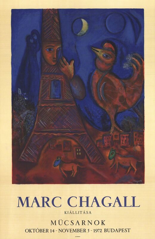 Marc Chagall, ‘Good Morning Paris’, 1972, Print, Lithograph, ArtWise