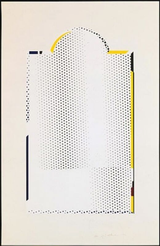 Roy Lichtenstein, ‘Mirror #7’, 1972, Print, Litho, screenprint, Nikola Rukaj Gallery