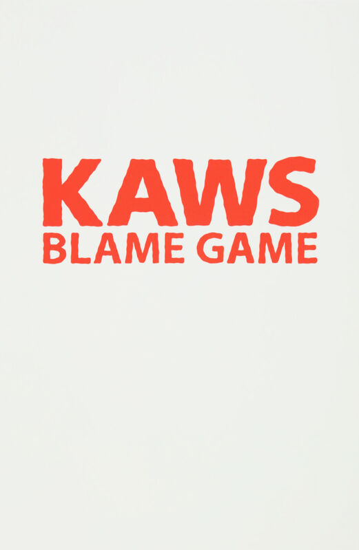 KAWS, ‘'Blame Game' VII’, 2014, Print, Silkscreen Print, Arton Contemporary