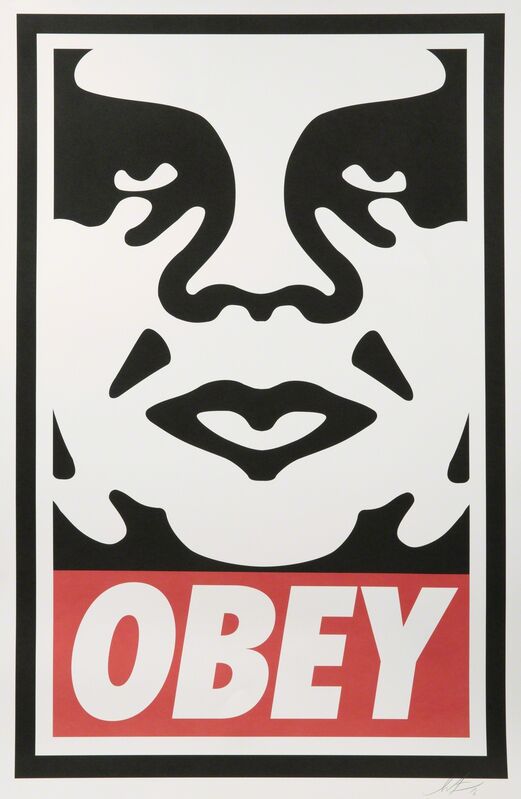 Shepard Fairey, ‘Obey Icon’, 2016, Print, Screenprint on paper, Julien's Auctions