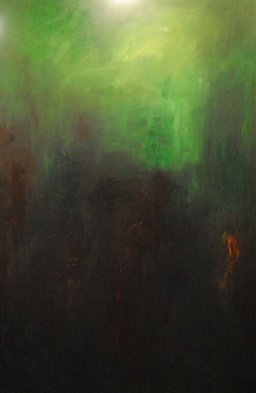 MD Tokon, ‘Untitled Green’, 2014, Painting, Acrylic Canvas, Isabella Garrucho Fine Art