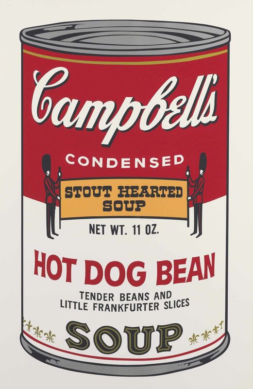 Andy Warhol, ‘Hot Dog Bean, from Campbell's Soup II’, 1969, Print, Screenprint in colors, on smooth wove paper, Christie's