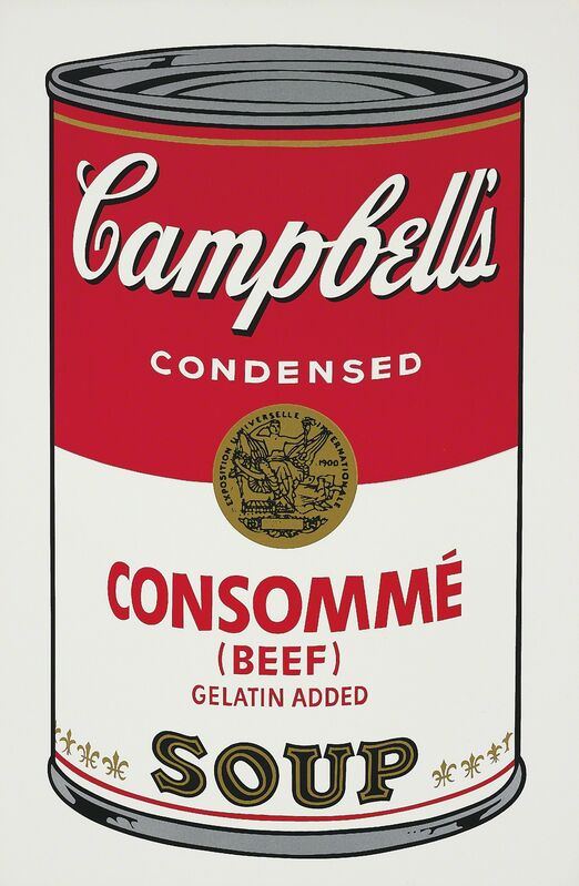 Andy Warhol, ‘Consommé (Beef), from Campbell's Soup I’, 1968, Print, Screenprint in colours, on wove paper, with full margins., Phillips