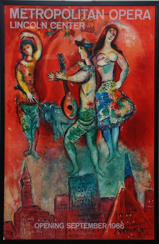 Marc Chagall, ‘Carmen’, 1966, Print, Lithograph on poster paper, Georgetown Frame Shoppe
