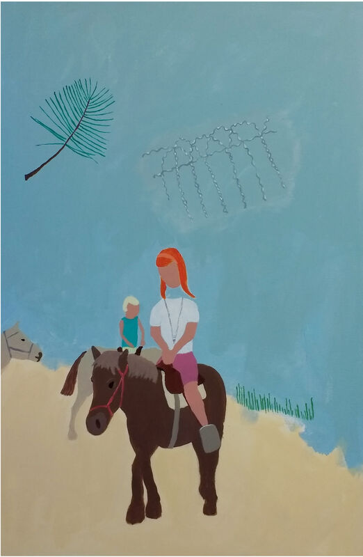 Terri Lloyd, ‘The Unrequited Pony’, 2020, Painting, Acrylic on canvas, Dab Art