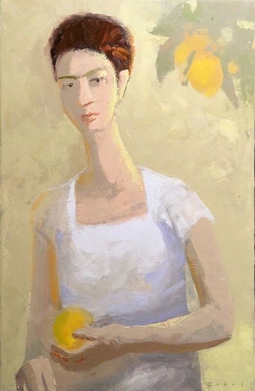 Jonathan Sobol, ‘Lemon Lady’, 2019, Painting, Oil on Canvas, M.A. Doran Gallery