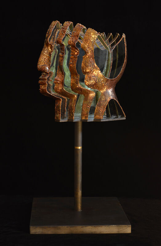 Louis Sclafani, ‘Loredano’, 2013, Sculpture, Glass, Gold, Silverleaf and Electroplated Copper, Ai Bo Gallery