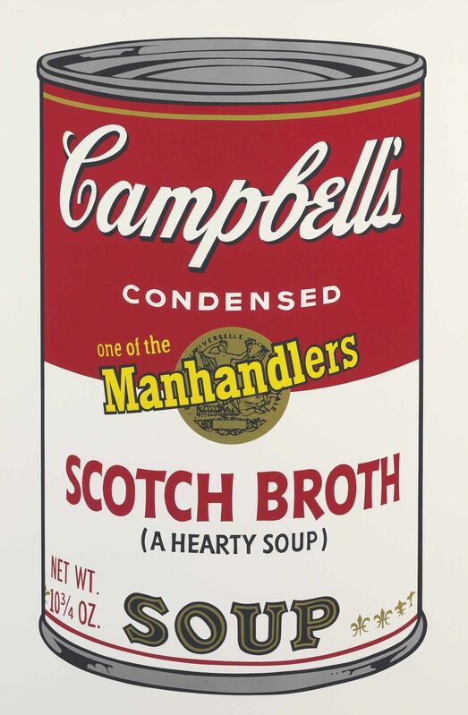 Andy Warhol, ‘Scotch Broth, from Campbell's Soup II’, 1969, Print, Screenprint in colors, on smooth wove paper, Christie's