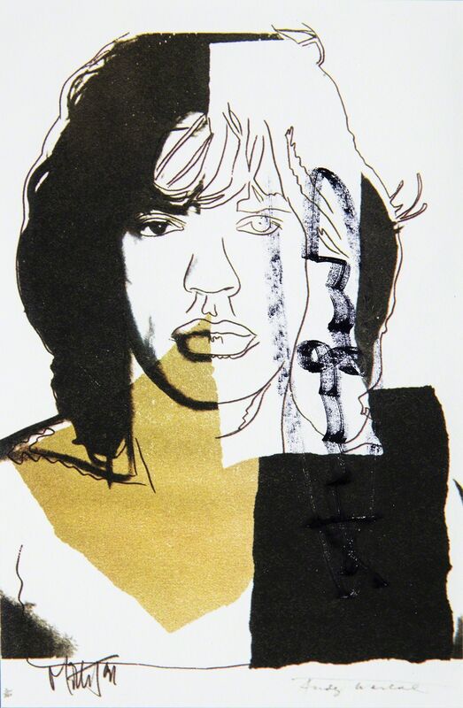 Andy Warhol, ‘Mick Jagger FS.II.146 Gallery Invitation Announcement’, 1975, Print, Lithograph, Modern Artifact