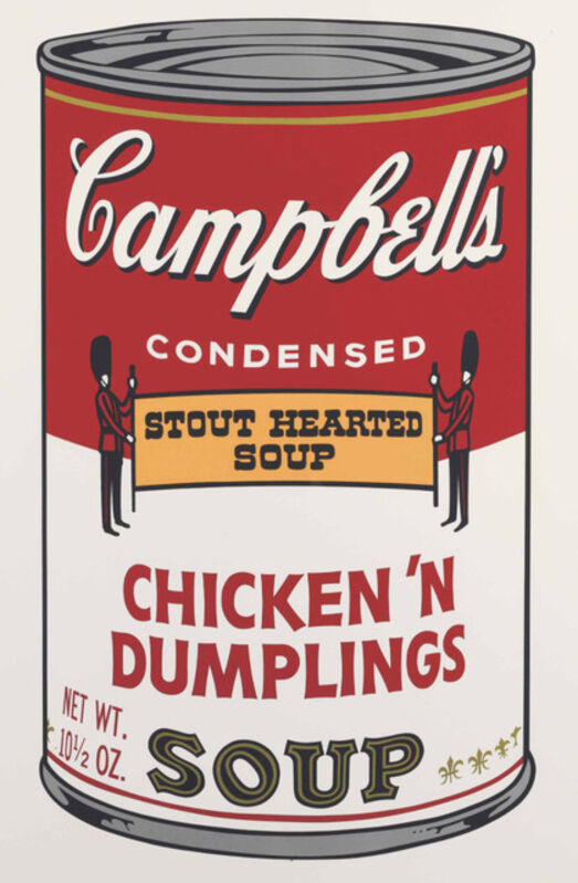 Andy Warhol, ‘Campbell's Chicken 'N Dumplings Soup’, 1968, Print, Screen Print on Lenox Museum Board, ArtLife Gallery