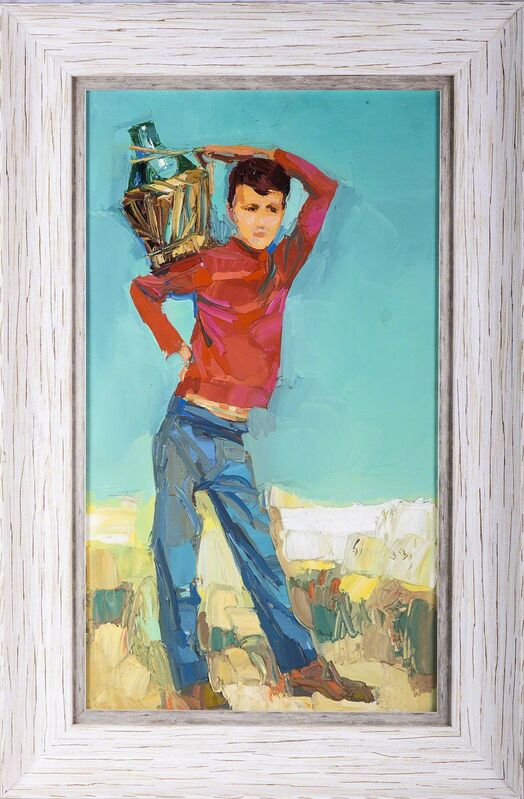 Nicola Simbari, ‘Boy with Wine Jug’, 1964, Painting, Oil on canvas, Modern Artifact