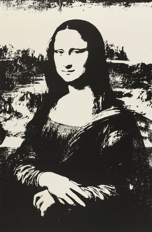Andy Warhol, ‘Mona Lisa (Black) (Sunday B. Morning)’, 2019, Print, Screenprint, Forum Auctions