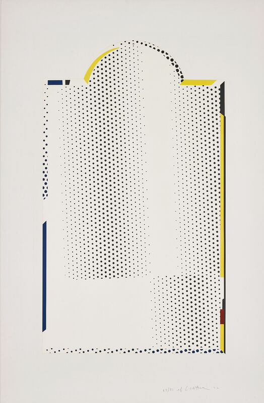 Roy Lichtenstein, ‘Mirror #7, from Mirror Series’, 1972, Print, Lithograph and screenprint in colours, on Arjomari paper, with full margins., Phillips