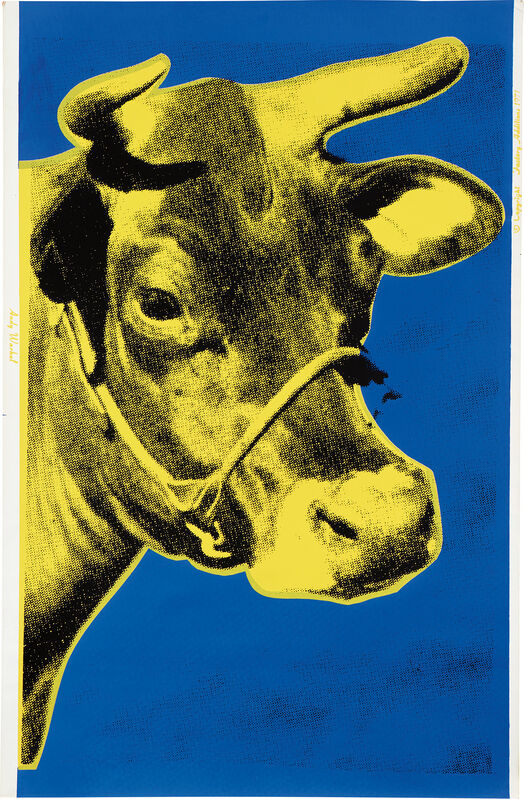 Andy Warhol, ‘Cow (F. & S. 12)’, 1971, Print, Screenprint in colors, on wallpaper, the full sheet., Phillips