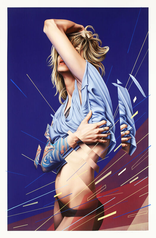 James Bullough, ‘Gravity’, 2020, Print, Digital fine art print on Signa Smooth 300g, with hand embellished lines (unframed), AURUM GALLERY