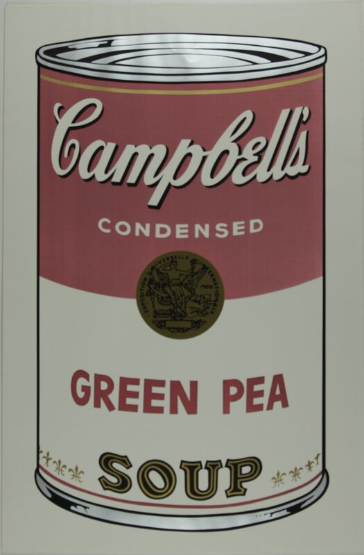 Andy Warhol, ‘Campbell's Soup I, Green Pea F&S II.50’, 1968, Print, Screenprint in colors on wove paper, Fine Art Mia