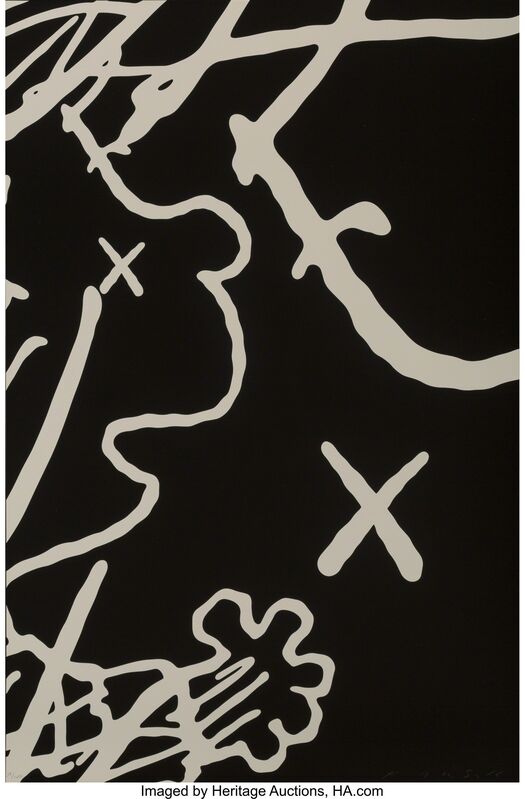 KAWS, ‘Man's Best Friend, portfolio’, 2016, Print, Screenprints in black and white on Saunders Waterford High White paper, Heritage Auctions