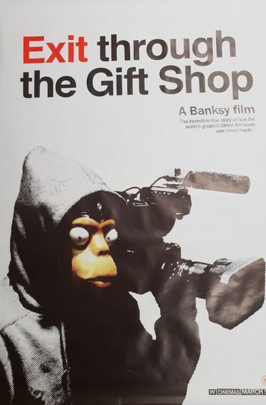 Banksy, ‘Exit Through The Gift Shop’, 2010, Ephemera or Merchandise, Bus stop poster, AYNAC Gallery