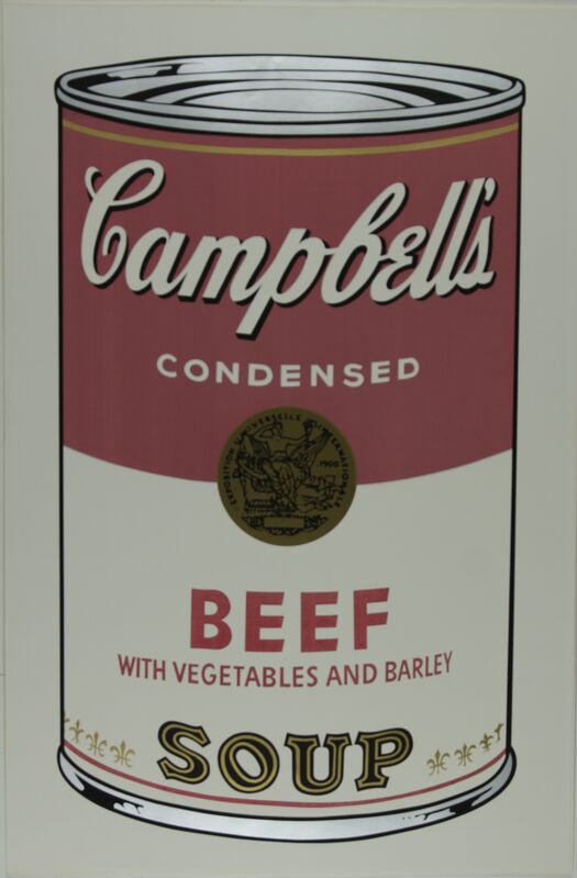 Andy Warhol, ‘Campbell's Soup I, Beef F&S II.49’, 1968, Print, Screenprint in colors on wove paper, Fine Art Mia