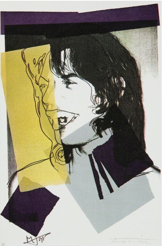 Andy Warhol, ‘Mick Jagger – Tickets’, 1975, Print, Ten colored serigraphs on paper, Bertolami Fine Arts