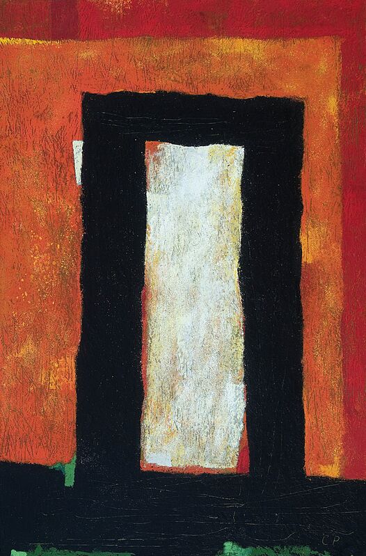 Carlos Pellicer, ‘Puerta de agosto’, 2008, Painting, Encaustic on hardboard, Aldama Fine Art