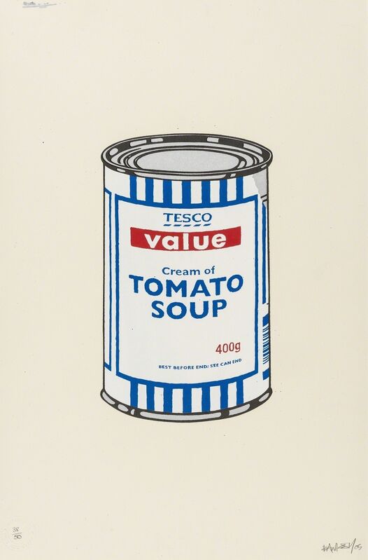Banksy, ‘Soup Can (Original)’, 2005, Print, Screenprint in colours, Forum Auctions