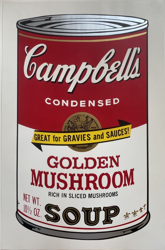 Andy Warhol, ‘Campbell's Soup II, Golden Mushroom F&S II.62’, 1969, Print, Screenprint in colors on wove paper, Fine Art Mia