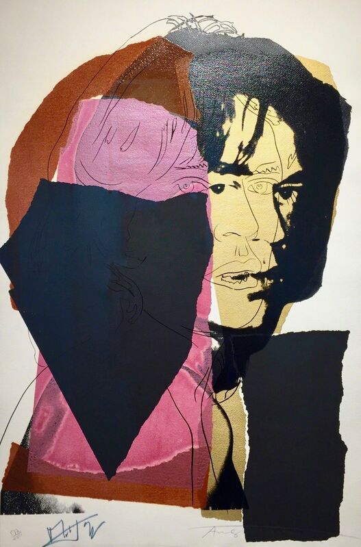 Andy Warhol, ‘Mick Jagger (F&S II.139)’, 1975, Print, Screenprint on Arches Aquarelle (Rough) paper, Joseph Fine Art LONDON