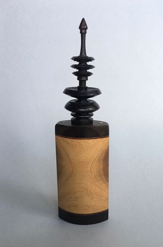 Stephen Mark Paulsen, ‘Scent Bottle’, 1991, Design/Decorative Art, Wood: Koa and ebony, Beatrice Wood Center for the Arts 