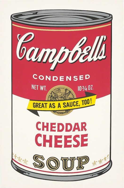 Andy Warhol, ‘Cheddar Cheese, from Campbell's Soup II’, 1969, Print, Screenprint in colours, on wove paper, with full margins, Phillips