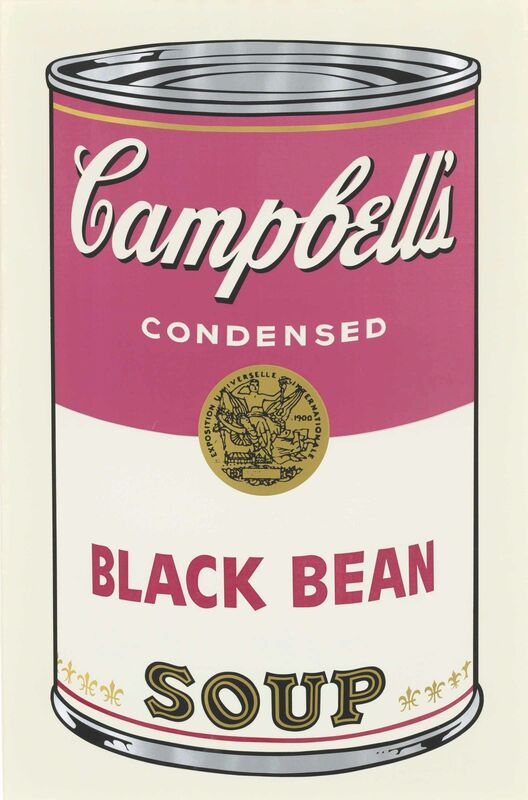 Andy Warhol, ‘Black Bean, from: Campbell's Soup I’, 1968, Print, Screenprint in colours on smooth wove paper, Christie's