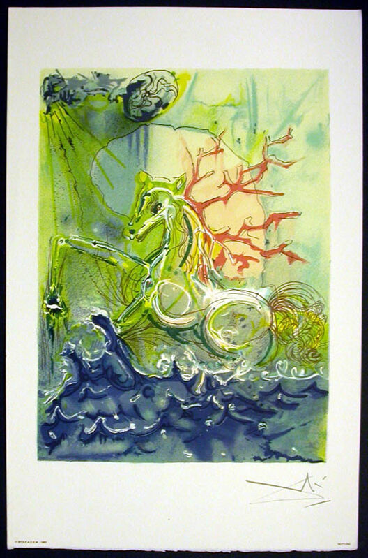 Salvador Dalí, ‘Neptune’, 1983, Print, Lithograph on vélin d'Arches paper, Samhart Gallery