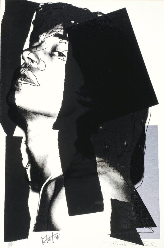 Andy Warhol, ‘Mick Jagger’, 1975, Print, Screenprint in colors, David Benrimon Fine Art