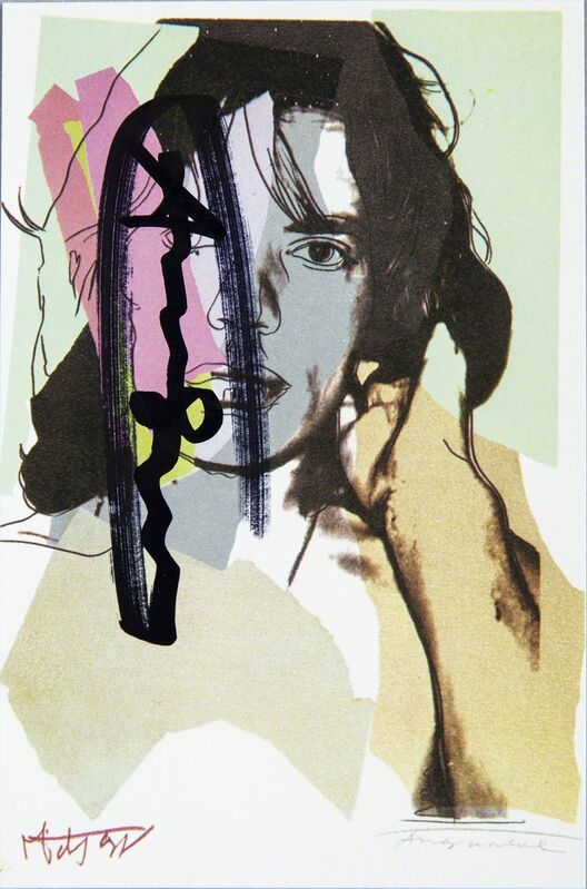 Andy Warhol, ‘Mick Jagger FS.II.140 Gallery Invitation Announcement’, 1975, Print, Lithograph, Modern Artifact