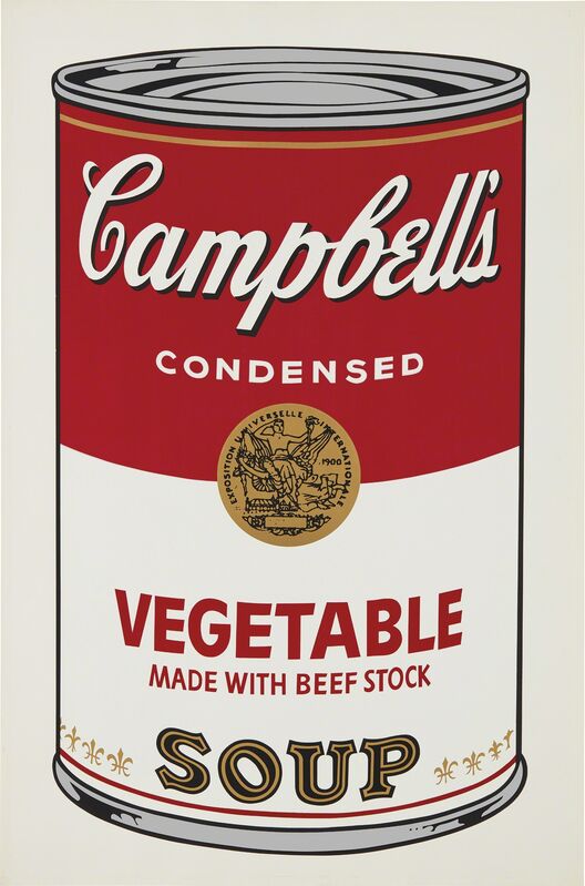 Andy Warhol, ‘Vegetable, from Campbell’s Soup I’, 1968, Print, Screenprint in colours, on wove paper, with full margins., Phillips