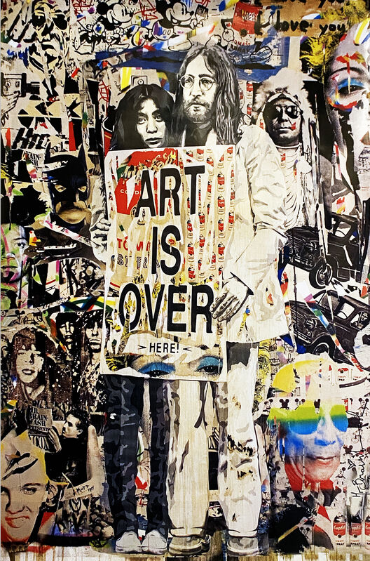 Mr. Brainwash, ‘'Art is Over'’, 2010, Print, Offset lithograph on satin poster paper., Signari Gallery