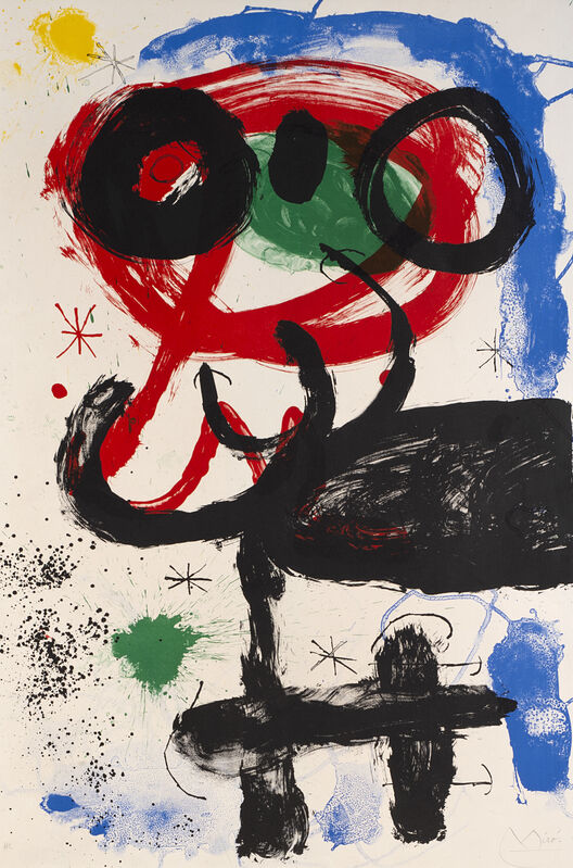Joan Miró, ‘La Vendangeuse’, 1964, Print, Color lithograph on Arches paper, Il Ponte