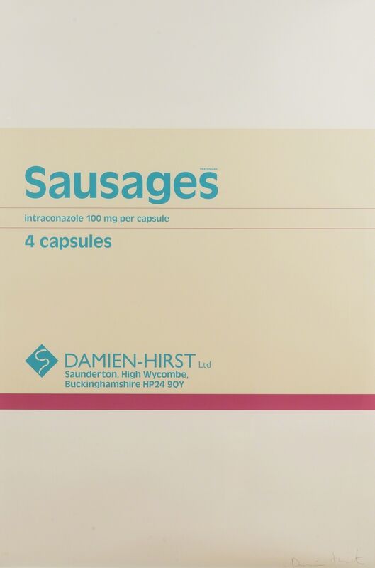 Damien Hirst, ‘Sausages (from The Last Supper)’, 2005, Print, Screenprint in colours, Forum Auctions
