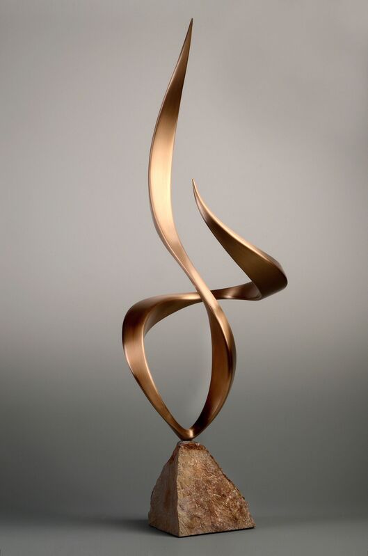 Michael Szabo, ‘Alight’, 2014, Sculpture, Bronze, Stone, Okay Spark
