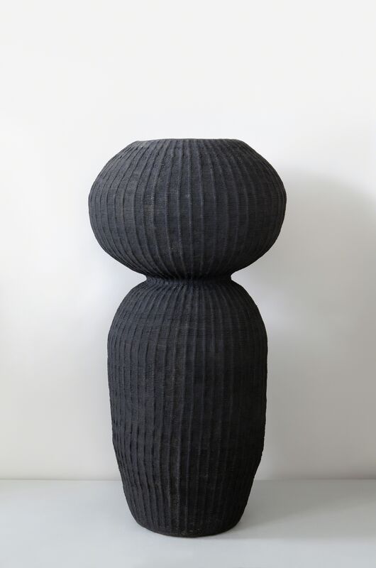 Kristina Riska, ‘Bubble Urn I’, 2015, Sculpture, Stoneware with aluminum oxide slip, Hostler Burrows
