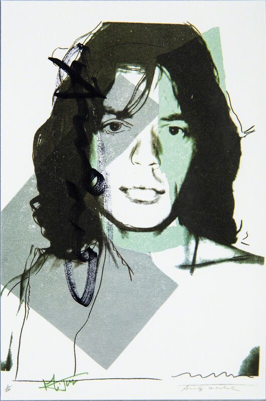 Andy Warhol, ‘Mick Jagger FS.II.138 Gallery Invitation Announcement’, 1975, Print, Lithograph, Modern Artifact