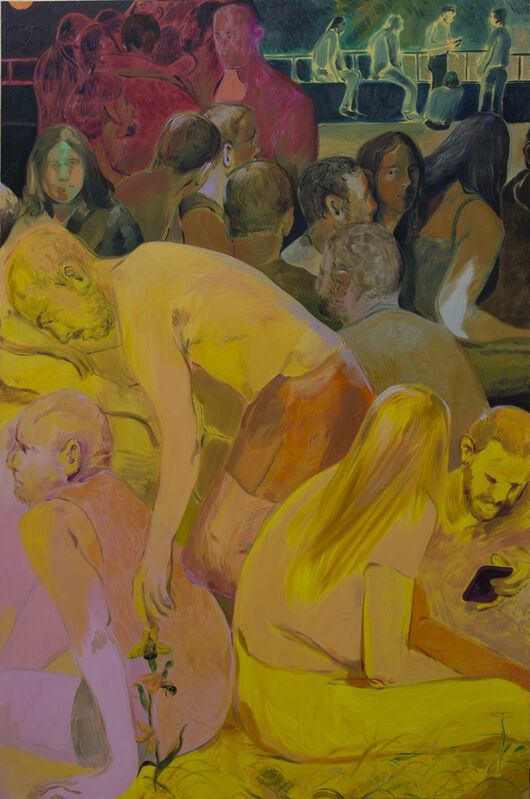Anthony Cudahy, ‘Crowd (day and night)’, 2020, Painting, Oil on canvas, 1969 Gallery