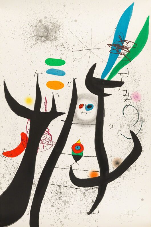 Joan Miró, ‘The Tree Like Woman’, 1974, Print, Etching and aquatint, Christopher-Clark Fine Art