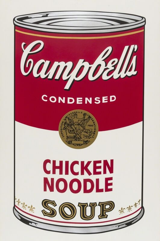 Andy Warhol, ‘Campbell's Soup I. Chicken Noodle (Feldman & Schellmann II.45)’, 1968, Print, Screen-print in colours, Forum Auctions